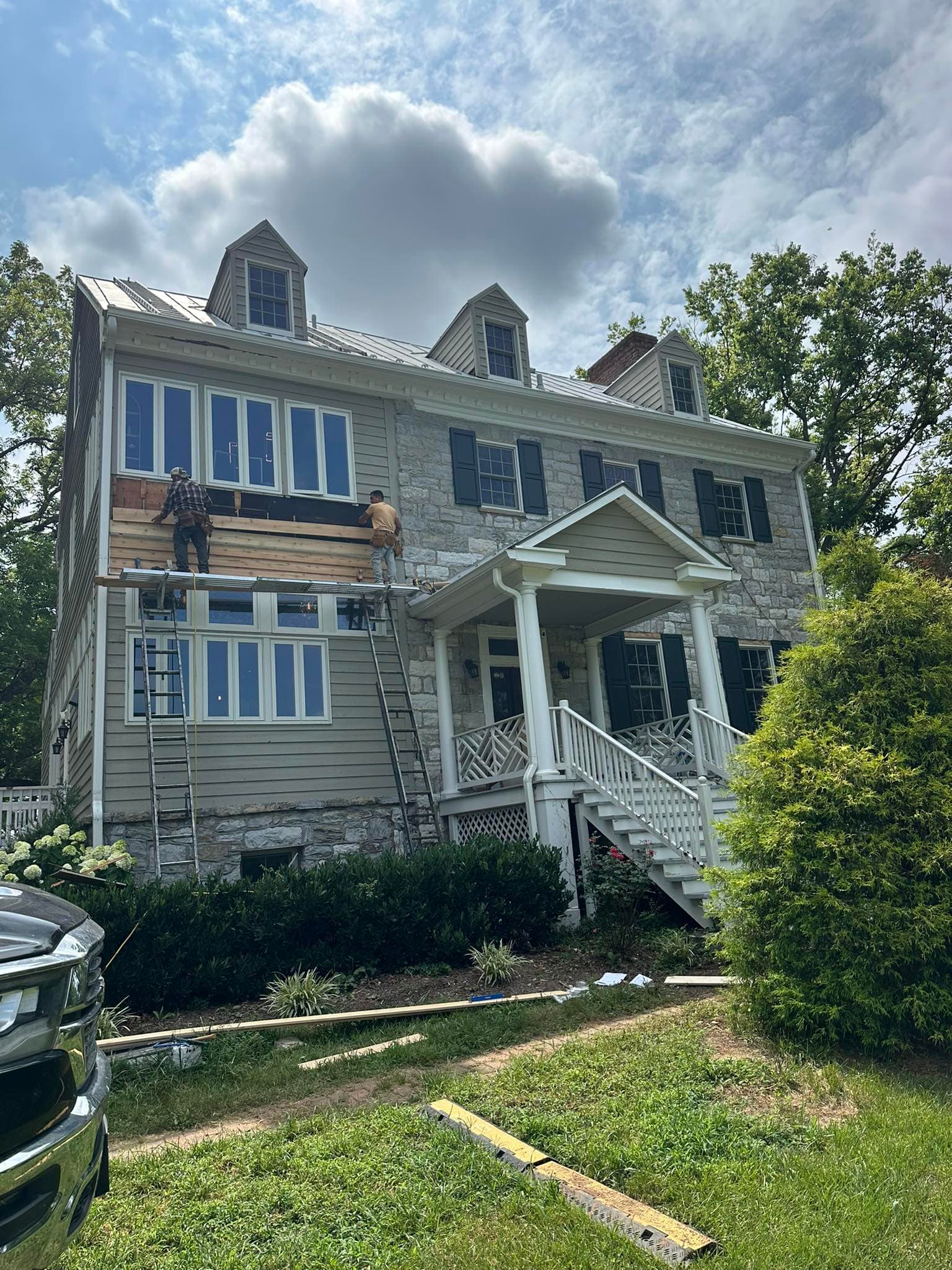 Deck painting and staining