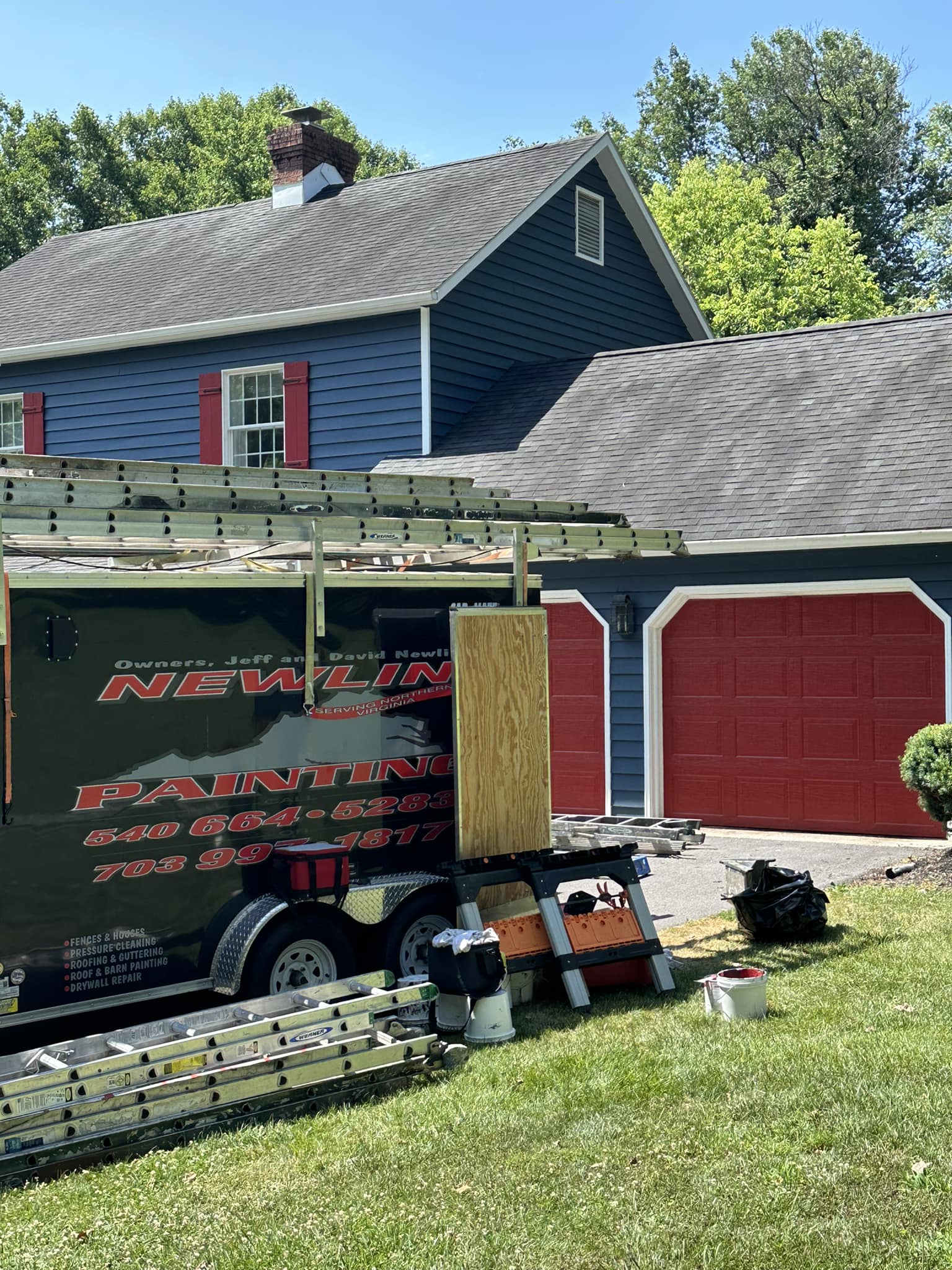 Garage painting project